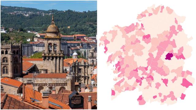 Covid: Los pueblos y ciudades más afectados de Galicia