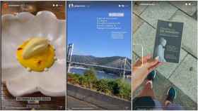 Imágenes de las cuentas de Instagram de los ‘influencers’ que harán el Camino de Santiago