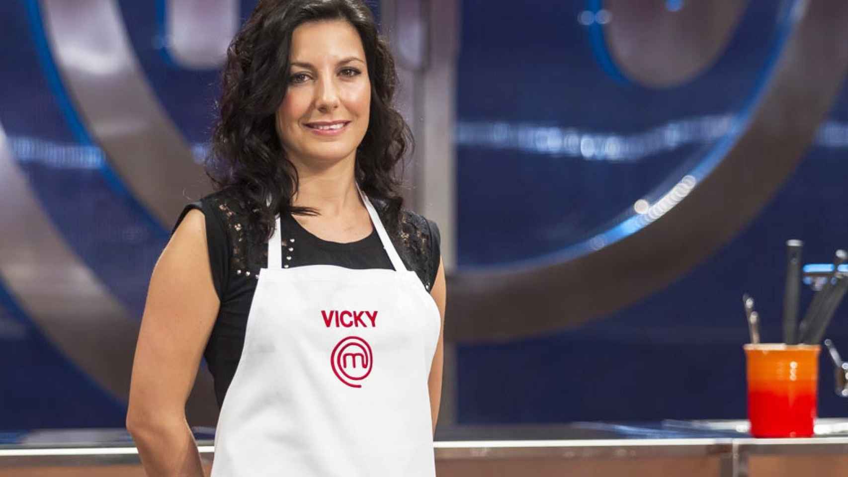 La cocinera Vicky Pulgarín.