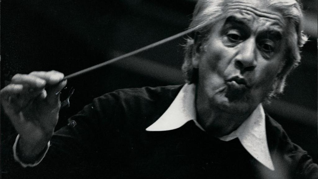 El director rumano Sergiu Celibidache