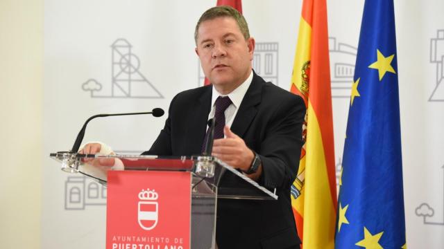 Emiliano García-Page, presidente de Castilla-La Mancha. Foto: JCCM