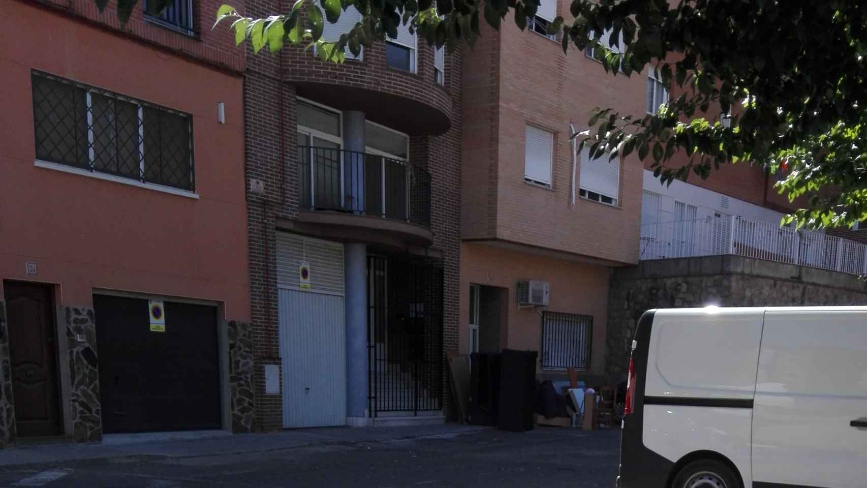 Inmuebles okupados en el barrio de Santa Bárbara, Toledo.