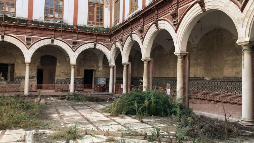 Imagen de archivo del estado en el que se encuentra el convento de San Agustín.