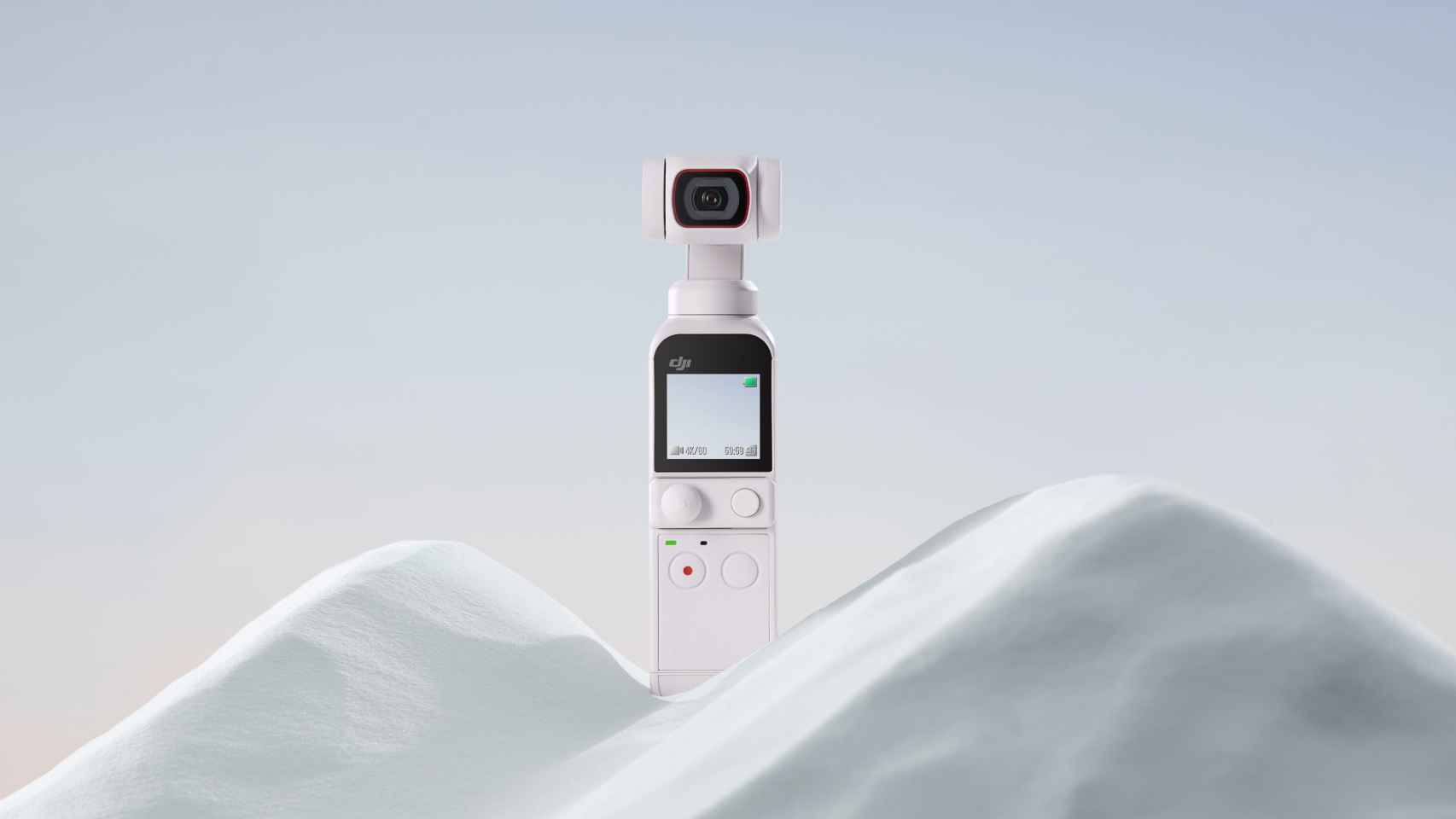 Así es la nueva cámara de bolsillo DJI Pocket 2 Sunset White.