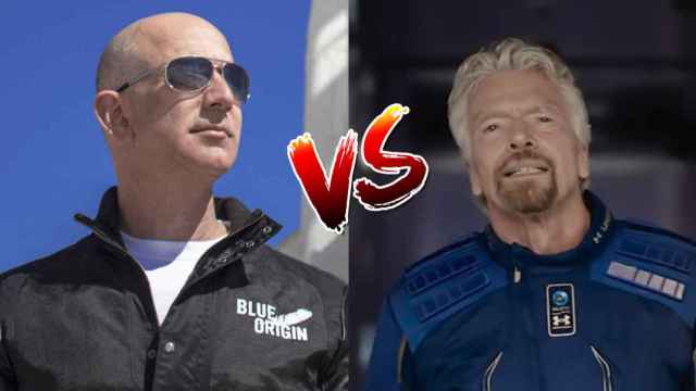 Jeff Bezos y Richard Branson