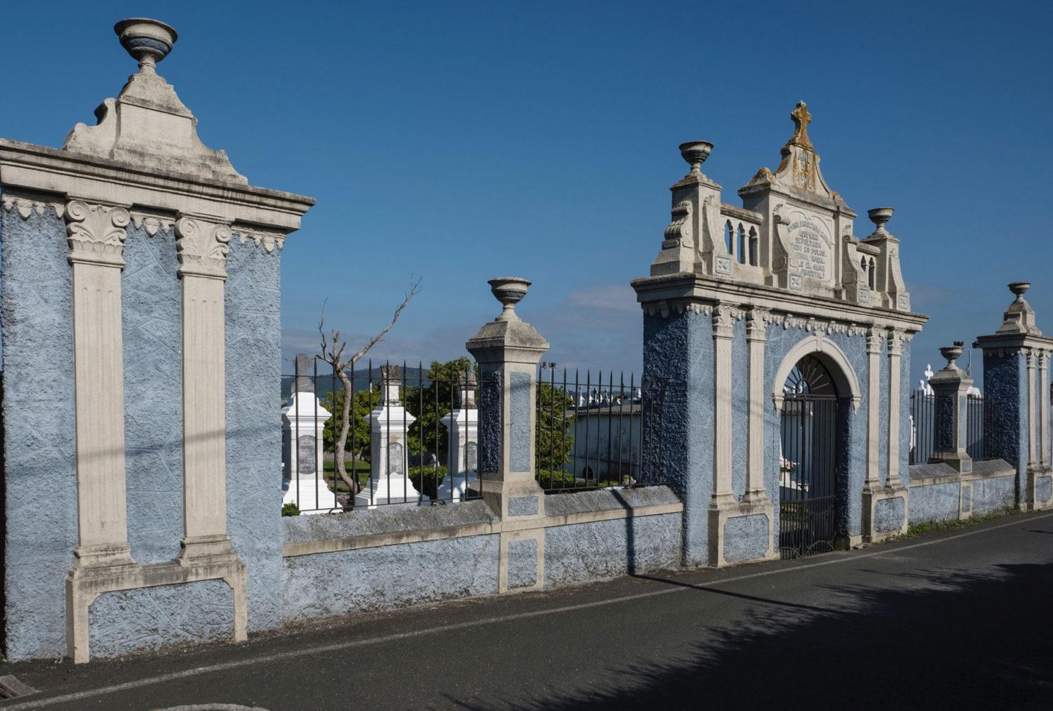 Cementerio protestante de Ares. Foto: Patrimonio Indiano.