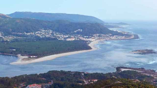 Desembocadura del Río Miño.