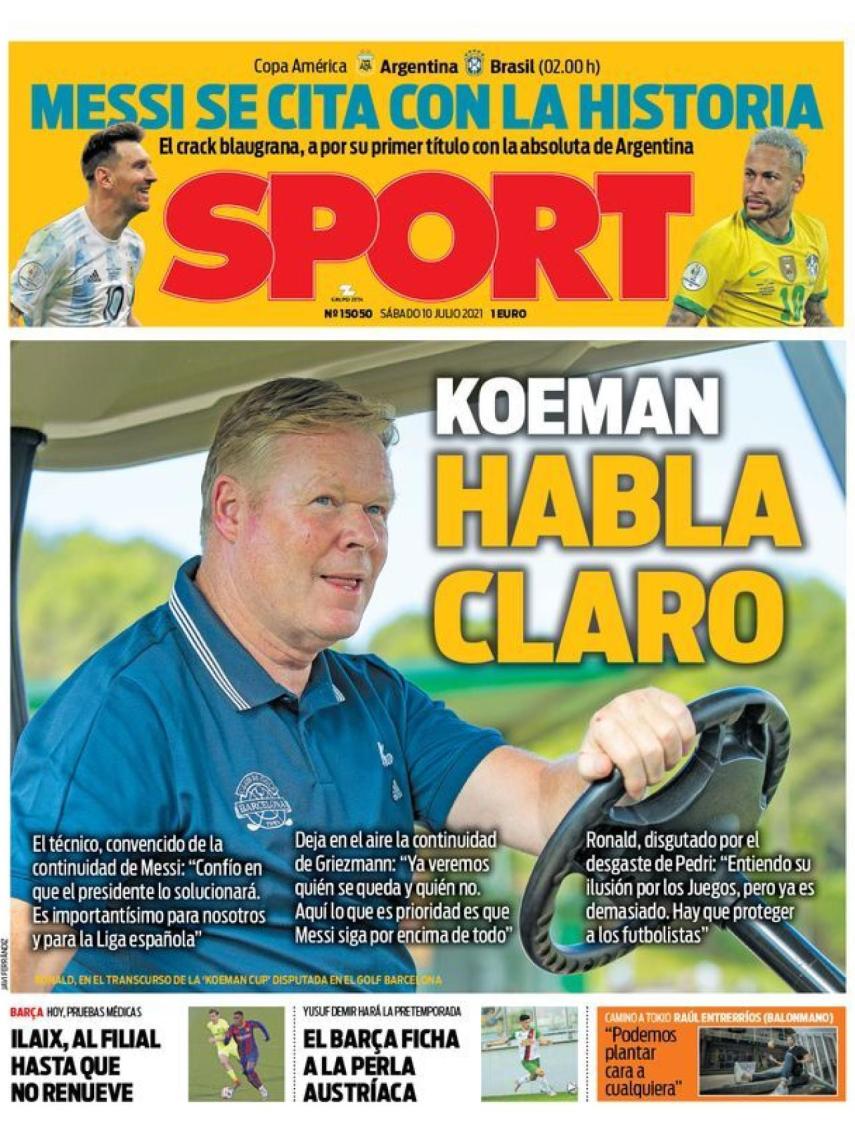 Portada SPORT