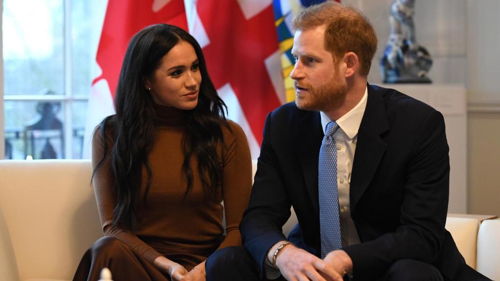 Meghan y Harry en un viaje a Canadá.