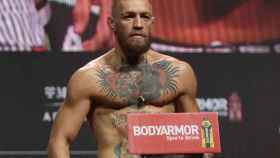 Conor McGregor, durante el pesaje de la UFC 264