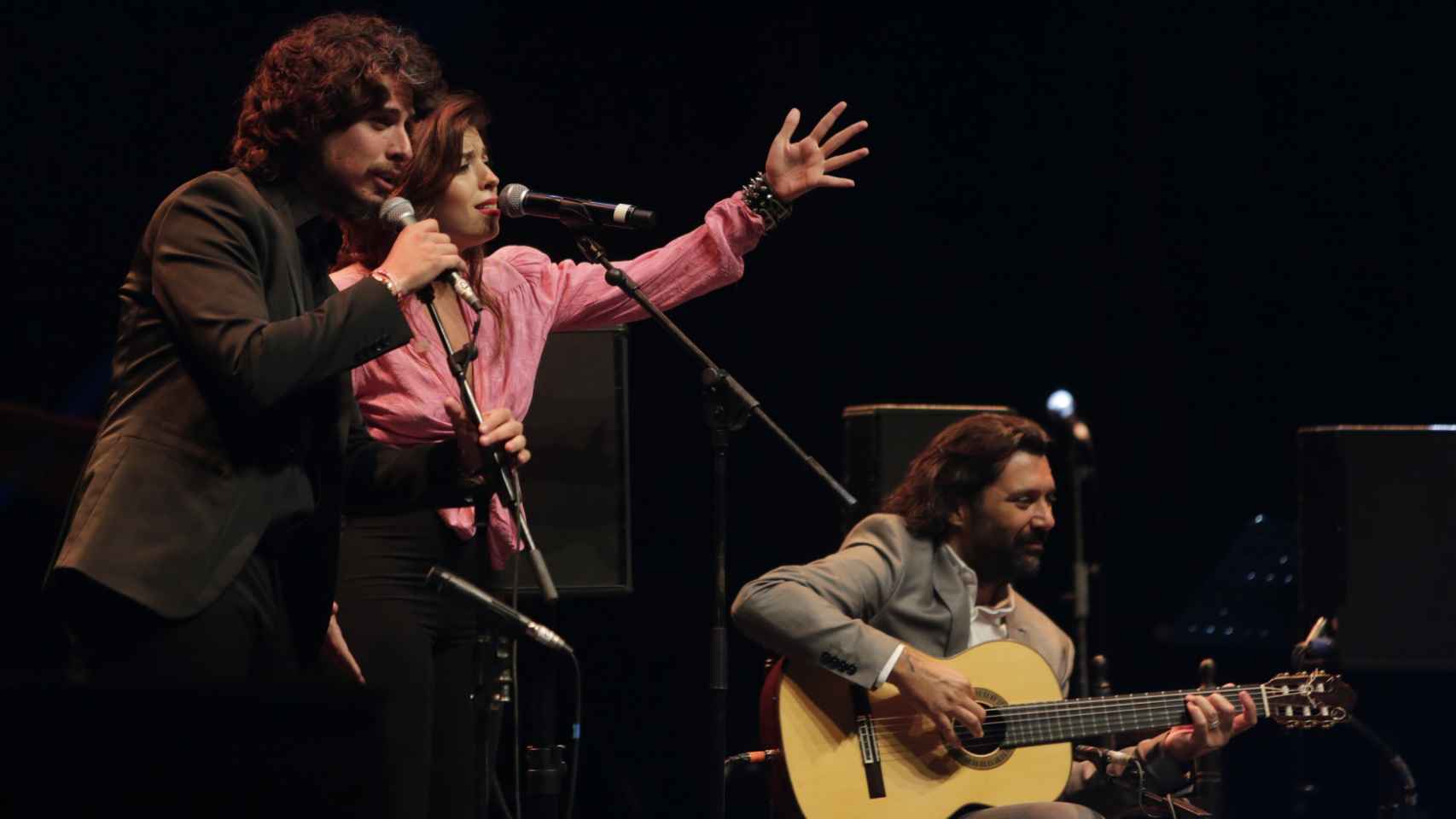Kiki Morente durante un concierto en Madrid.