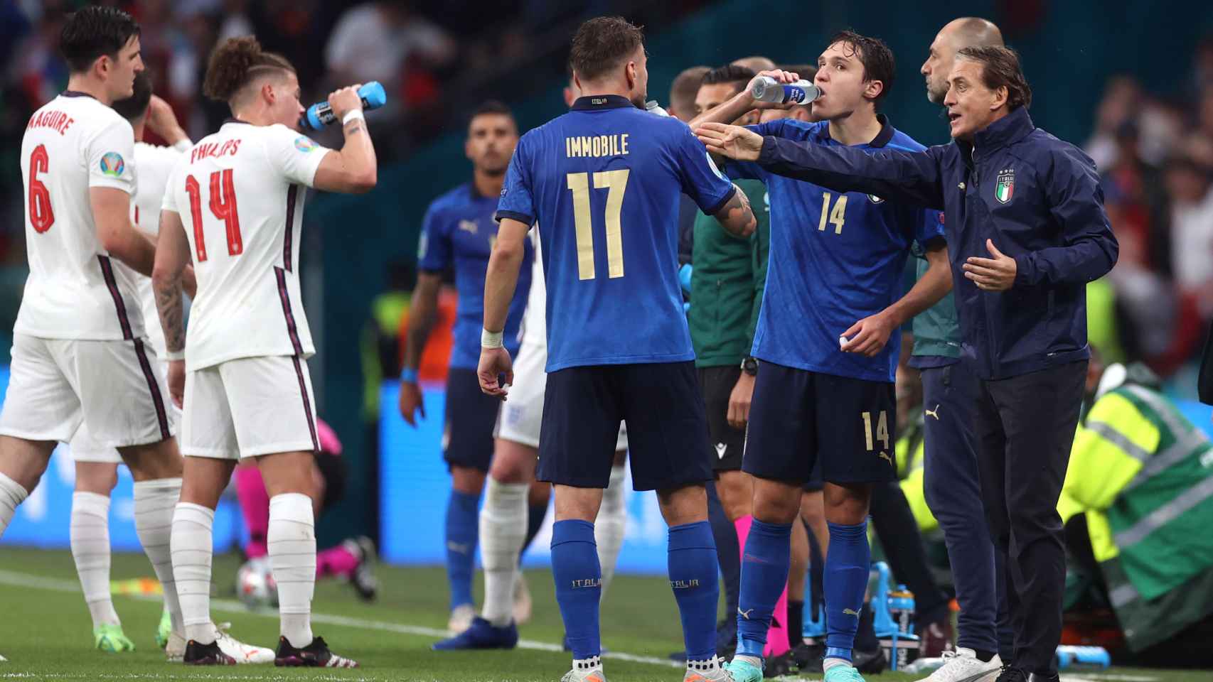 La final de la Eurocopa 2020 entre Italia e Inglaterra