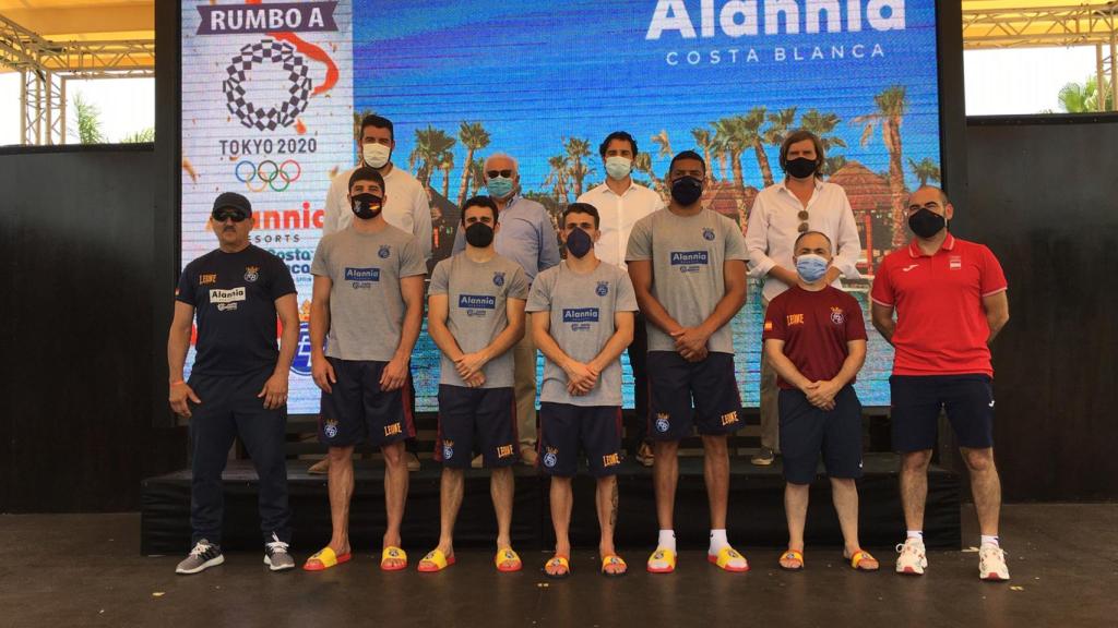 Equipo nacional de Boxeo, en Alania.