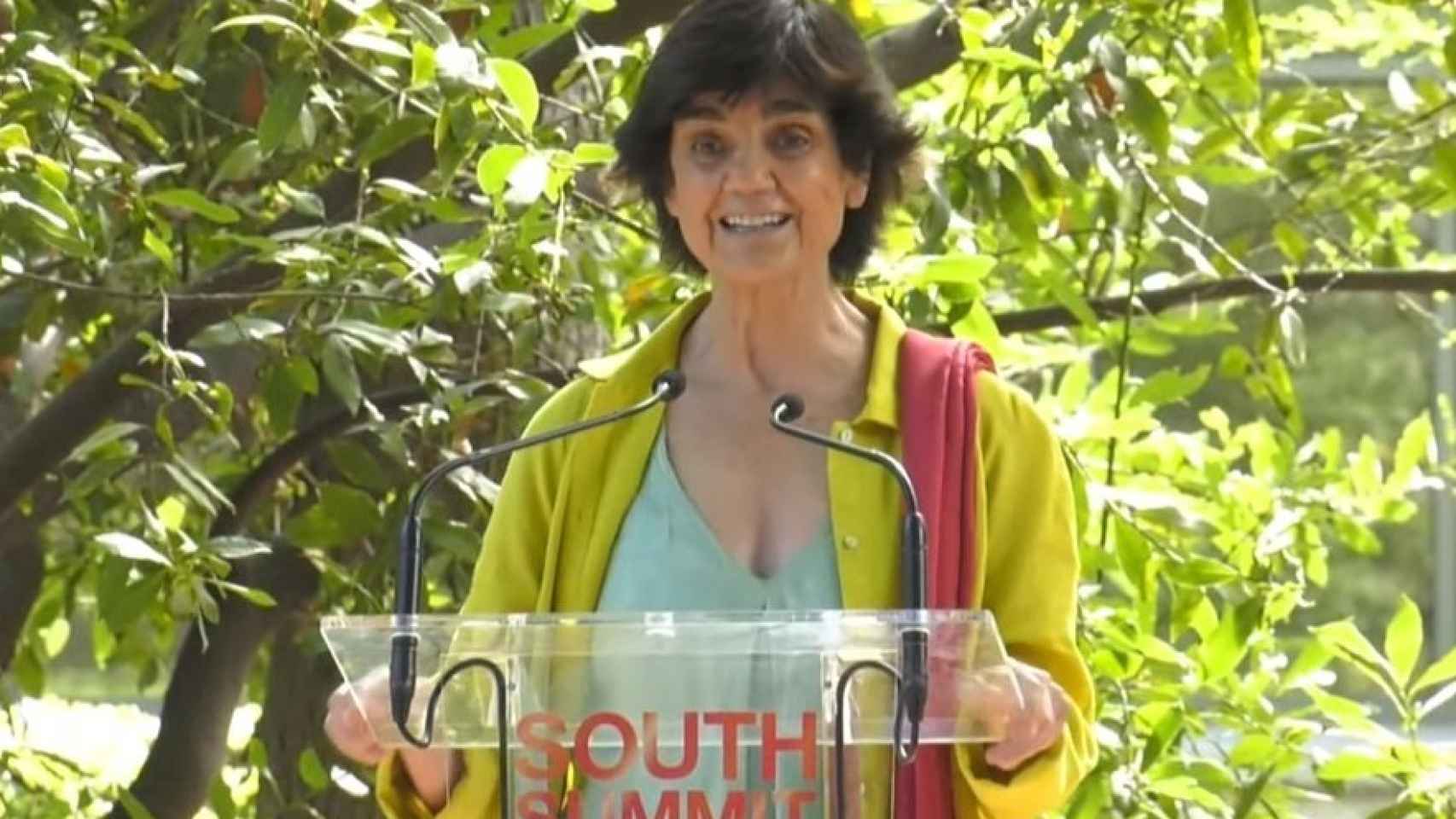 María Benjumea, impulsora de South Summit, en la presentación de la edición de 2021 de este evento.