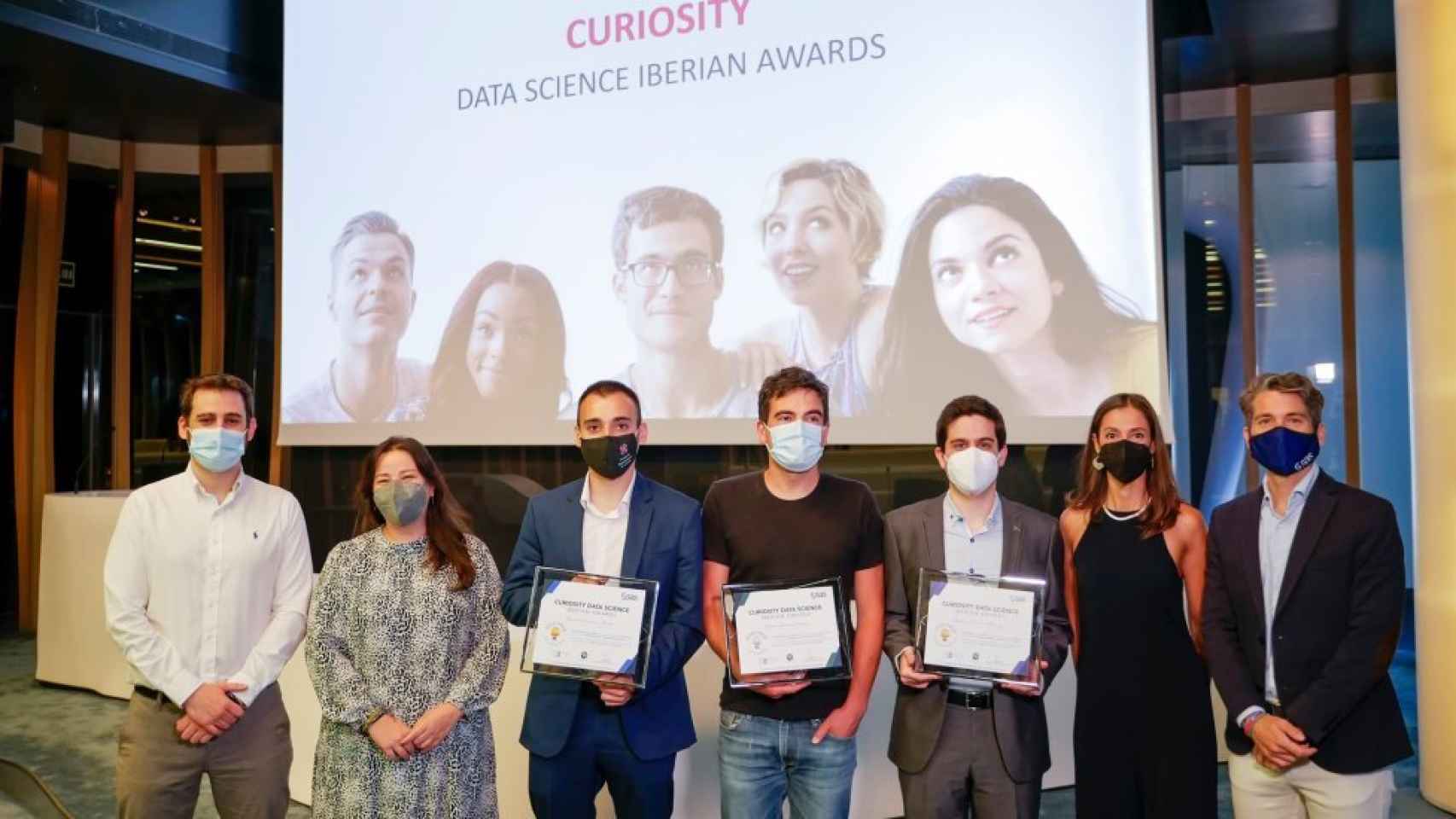 Premiados en el certamen Curiosity Data Science Awards