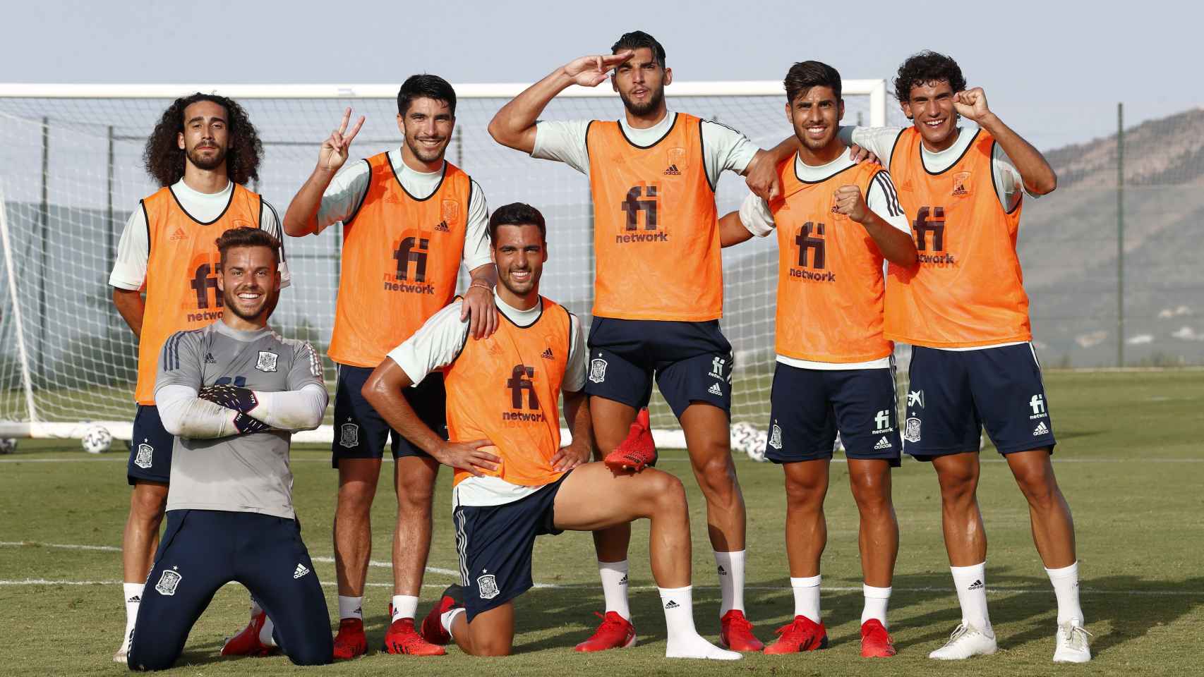 Integrantes de la selección española de fútbol para los JJOO de Tokio 2020