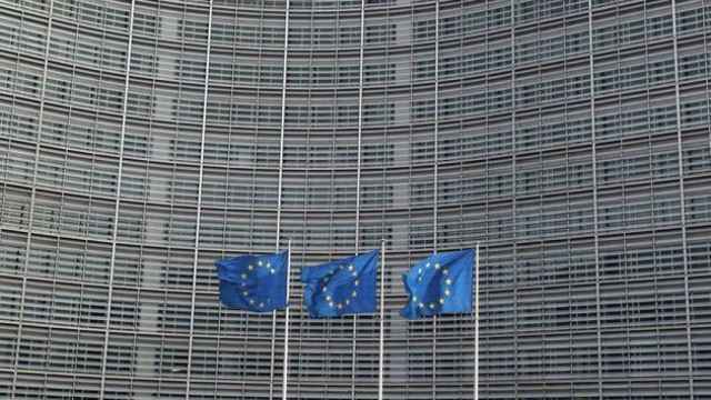 Fachada de la sede de la Comisión Europea en Bruselas.