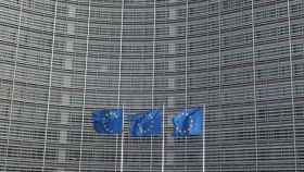 Fachada de la sede de la Comisión Europea en Bruselas.