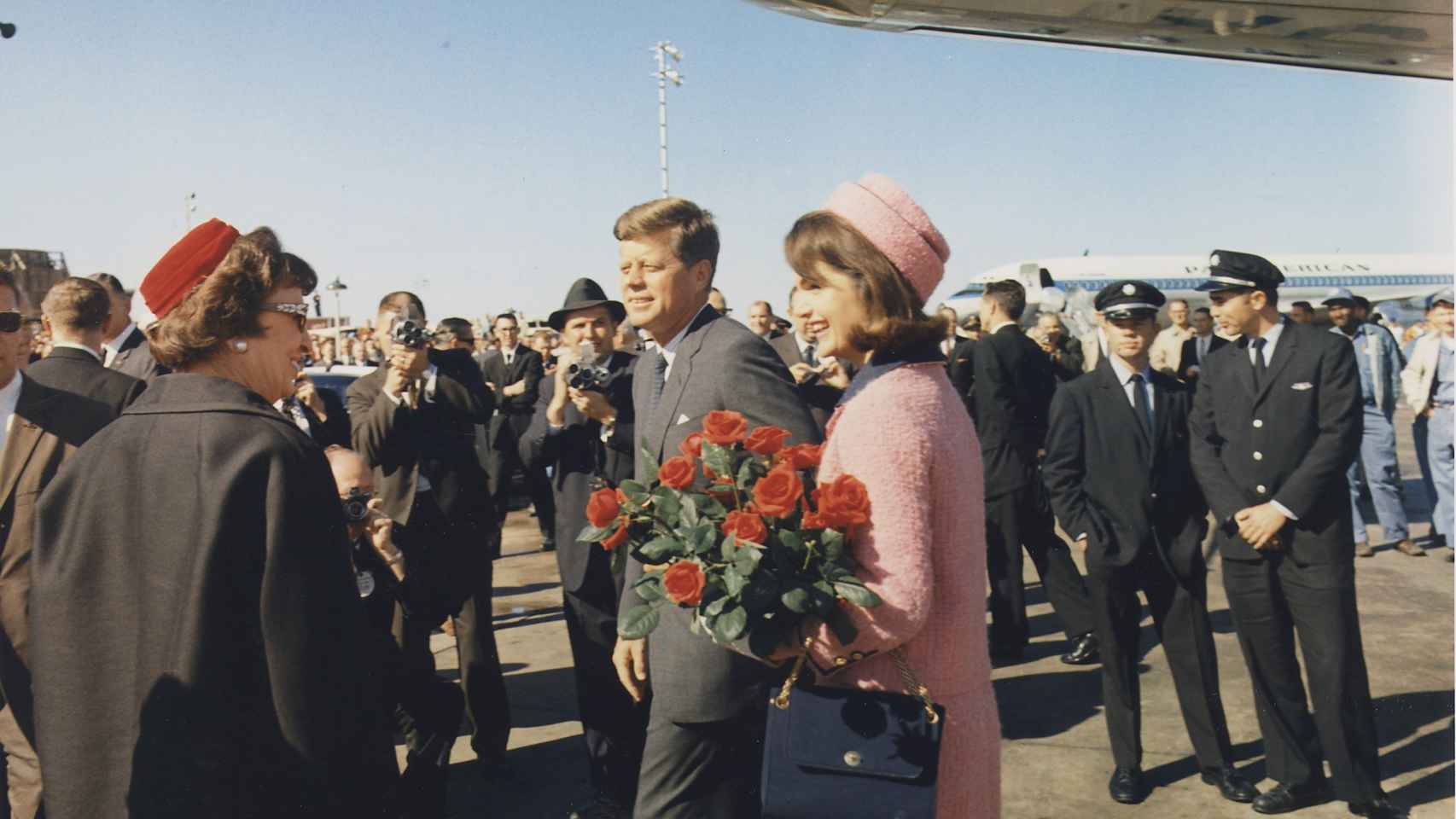 Kennedy y Jackie el día del asesinato.