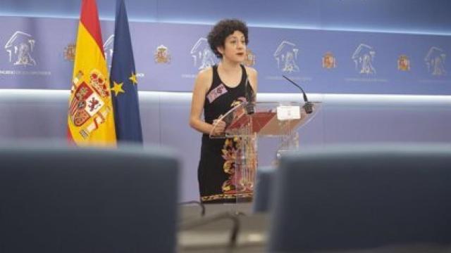 La diputada de Unidas Podemos y portavoz de En Comú Podem en el Congreso, Aina Vidal. EP