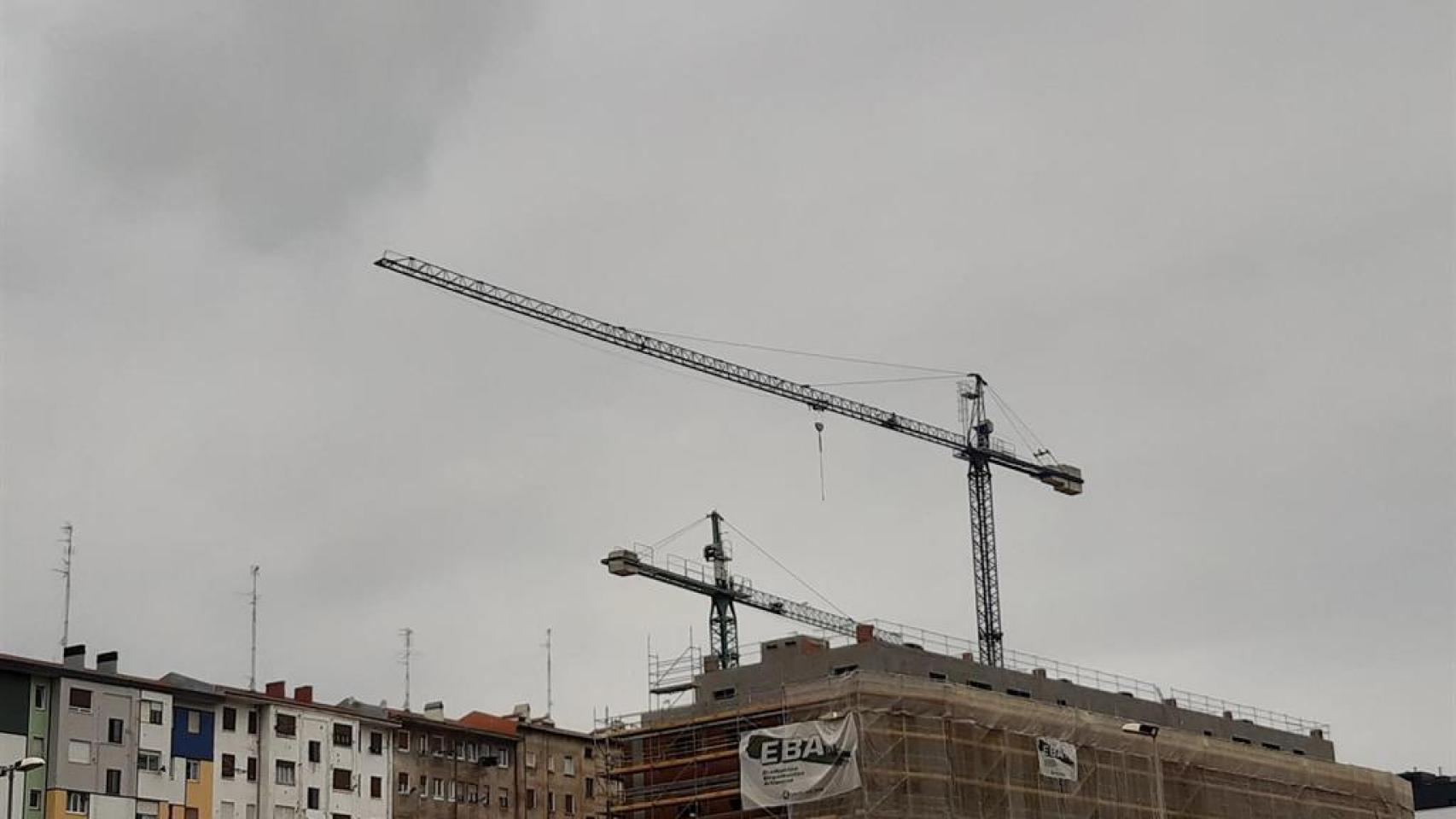 Imagen de una promoción de viviendas en Málaga.