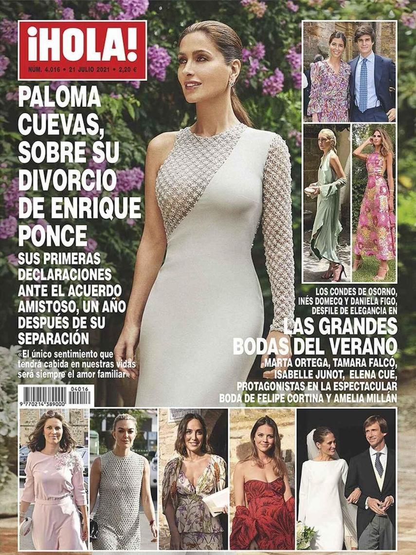 Portada de la revista '¡HOLA!'