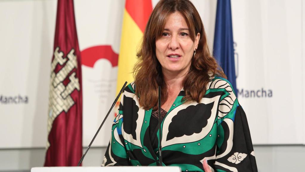 Blanca Fernández, consejera portavoz del Gobierno de Castilla-La Mancha. Foto: Óscar Huertas