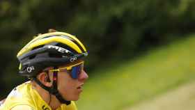 Tadej Pogacar, en la etapa 17 del Tour de Francia 2021