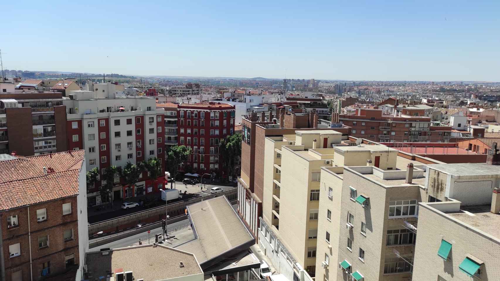 Vista aérea de Madrid. Foto: Invertia.