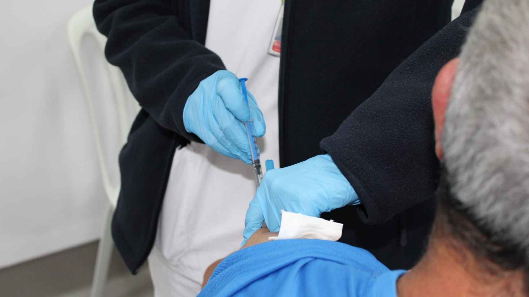 Proceso de vacunación en San Vicente del Raspeig.