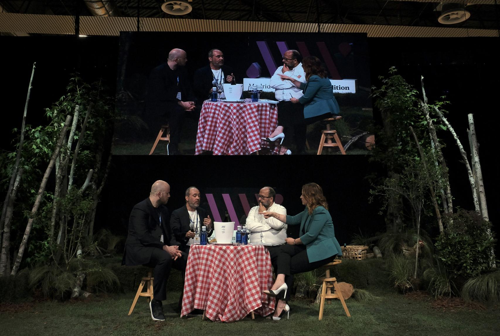 Daniel Carnio, Jochen de Vylder, François Passaga  y  Almudena Alberca.