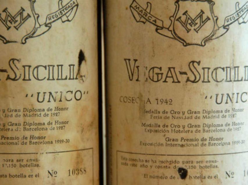 'Fine wines' de Vega Sicilia.