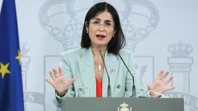 Carolina Darias, ministra de Sanidad.