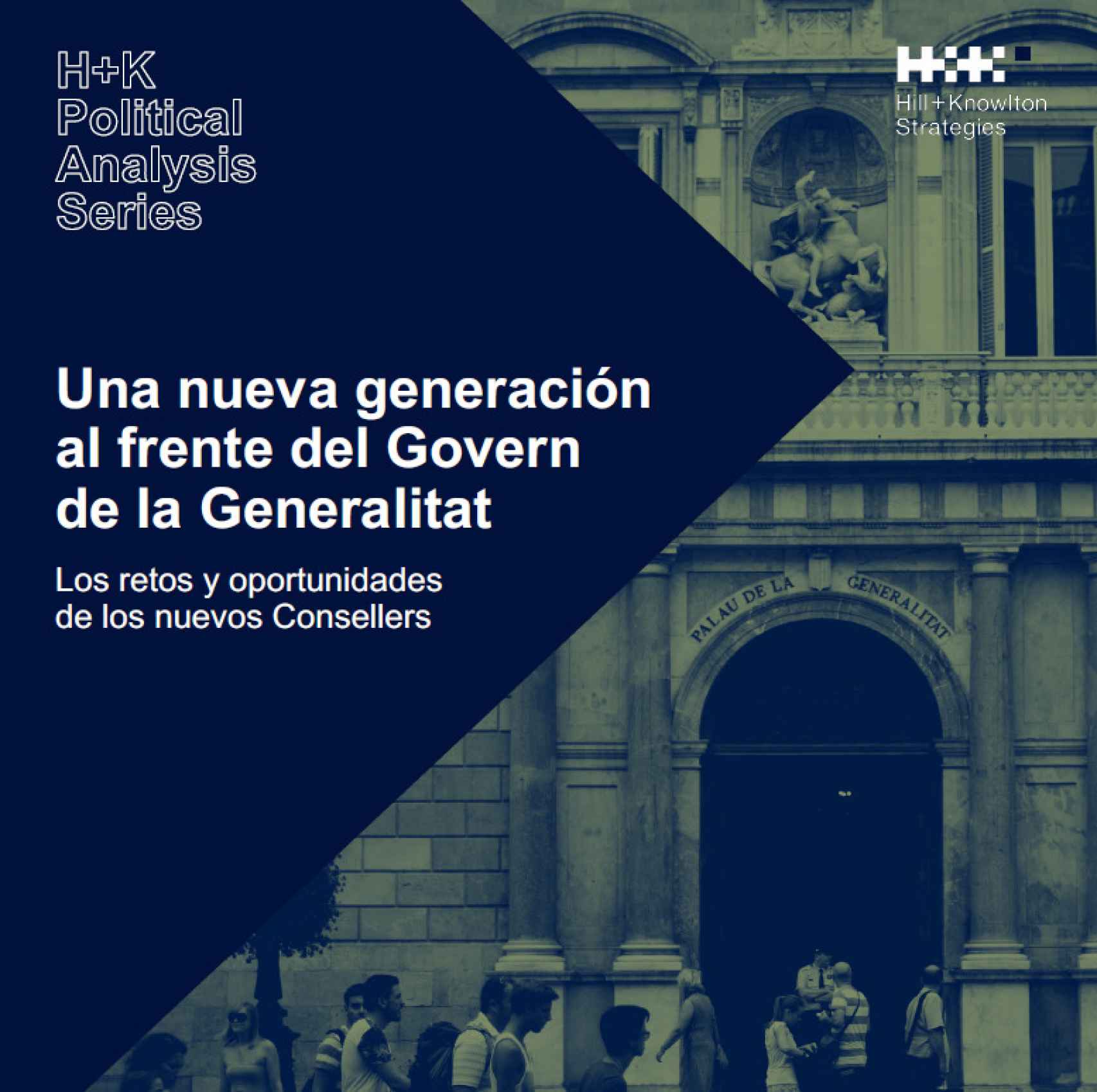 Informe del nuevo 'Govern', dirigido por Francesc Vallès, director de la consultora H+K.