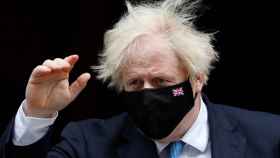 El primer ministro británico, Boris Johnson, en Downing Street.