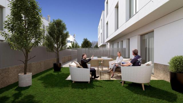 Terraza en el edificio de San Lazaro