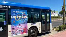 Promoción de Talavera Olímpica en los autobuses urbanos
