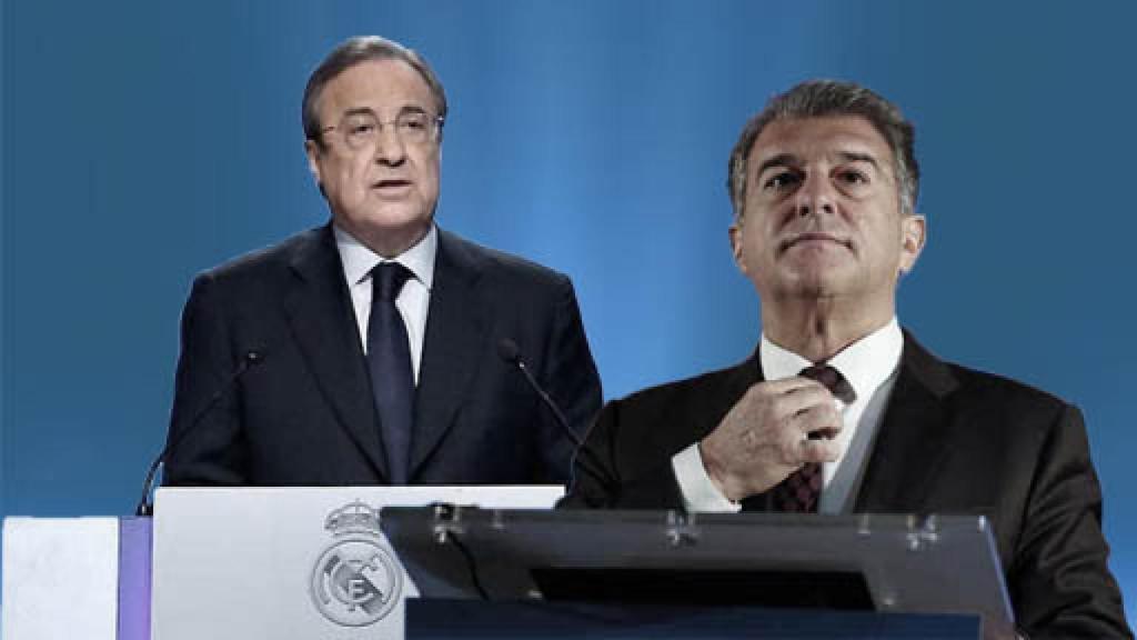 Florentino Pérez y Joan Laporta