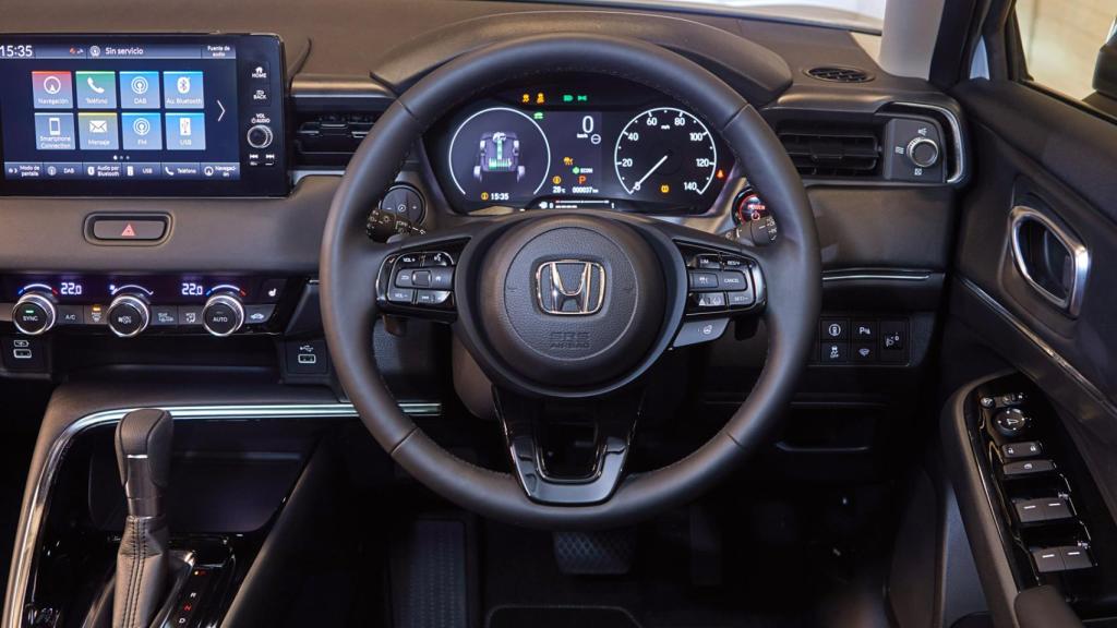 Interior del Honda HR-V.