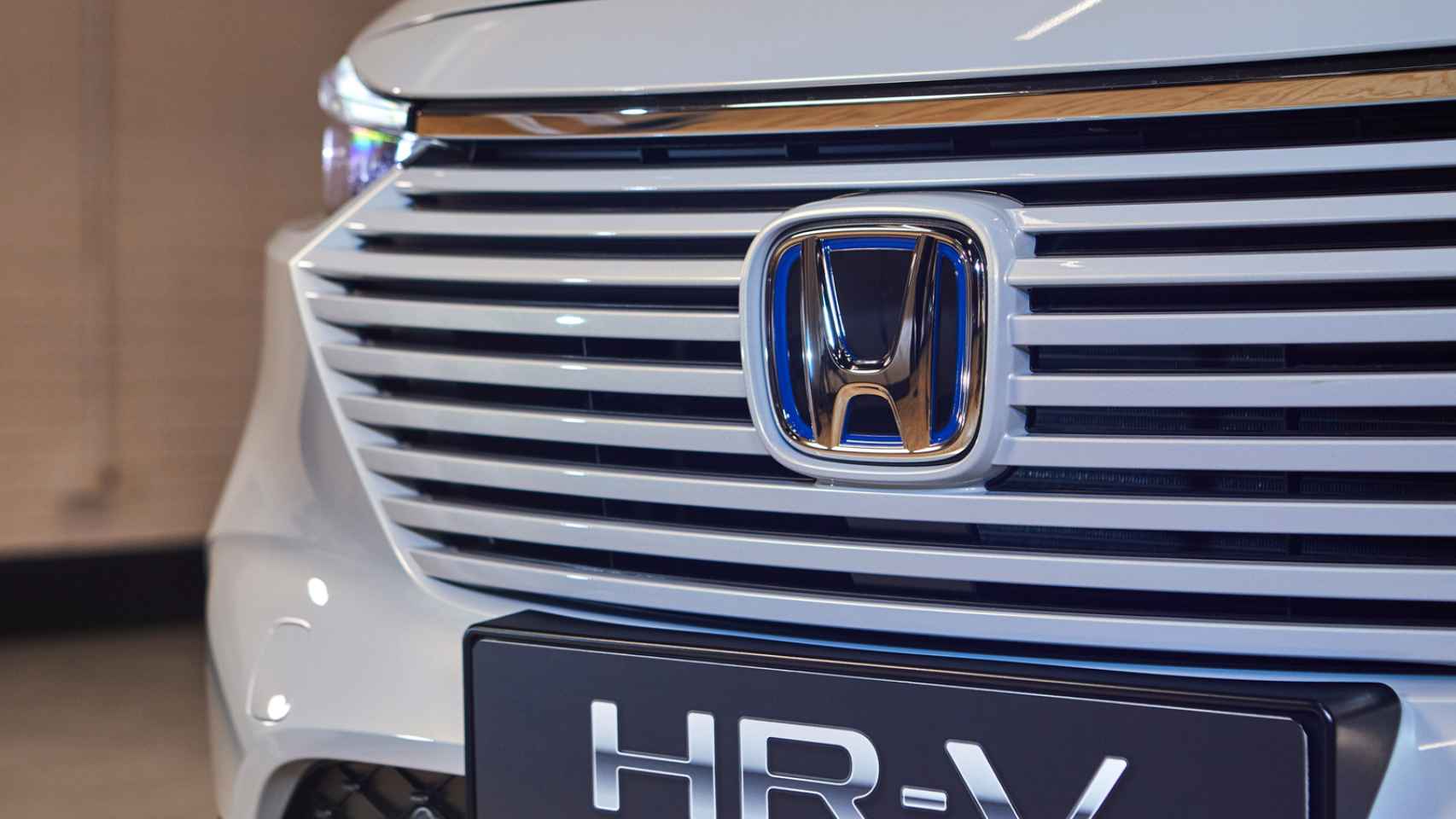 La parrilla del Honda HR-V es muy llamativa.