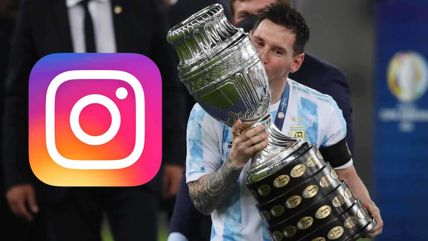 Leo Messi y la foto deportiva con más likes en Instagram