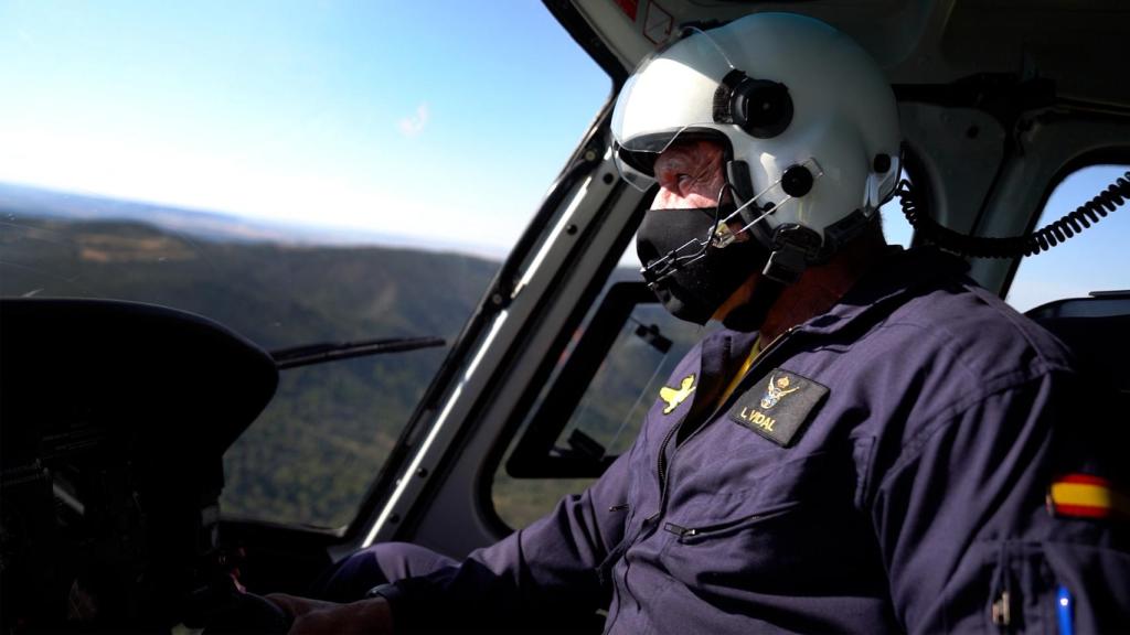 Luis Vidal, uno de los pilotos de la DGT.