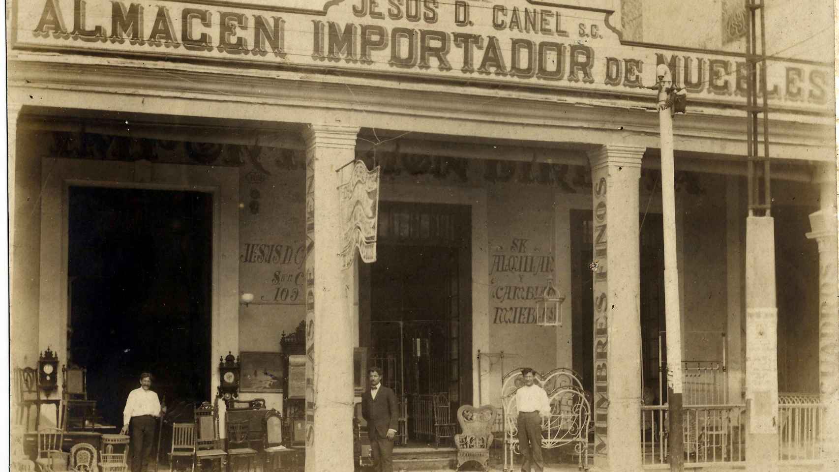 Imagen de la fábrica de muebles La Perla en La Habana, fundada por los hermanos Díaz-Canel, entre ellos, el bisabuelo del actual presidente.