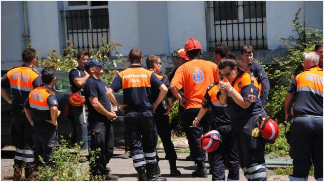 El hombre fue localizado por miembros de Protección Civil.