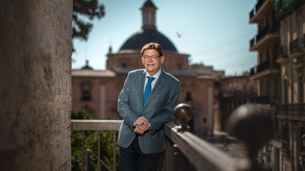 Ximo Puig, en el Palau de la Generalitat Valenciana.