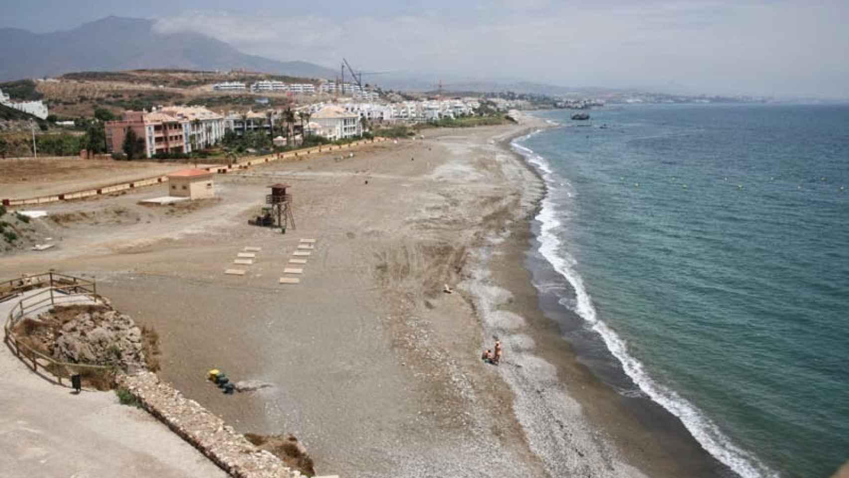 Piedra Paloma es una de las playas más tranquilas de la provincia.