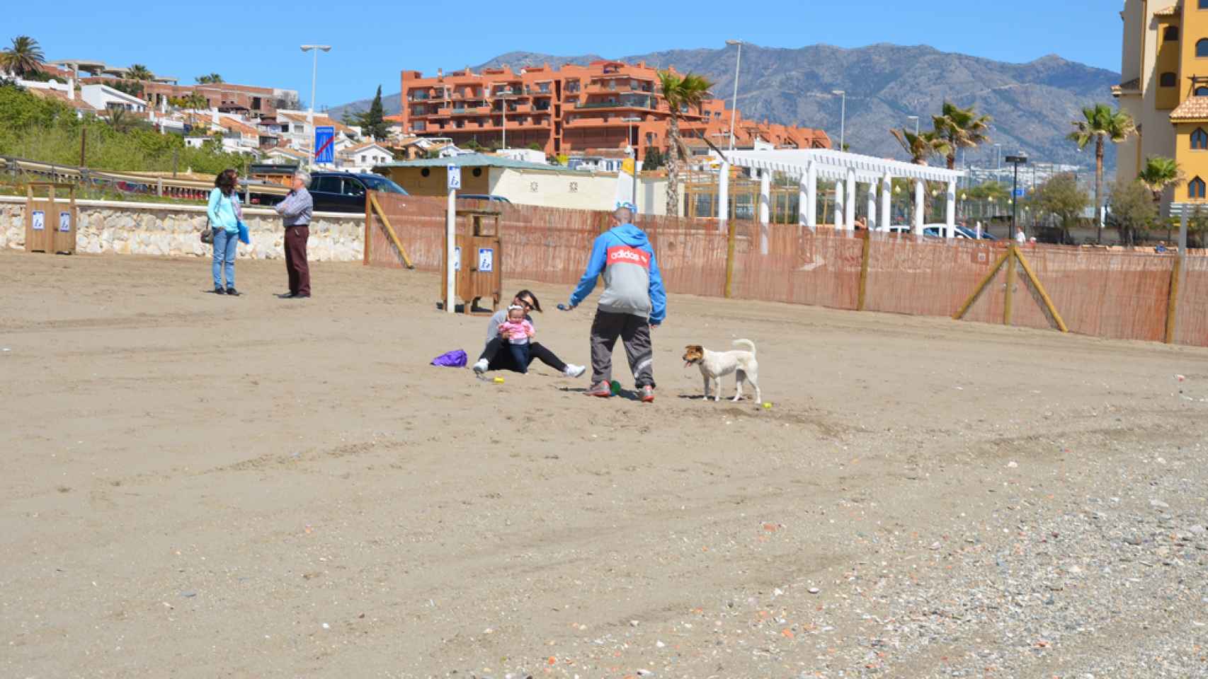 Fuengirola 'dog beach' es una de las playas de perros más célebres de Málaga.