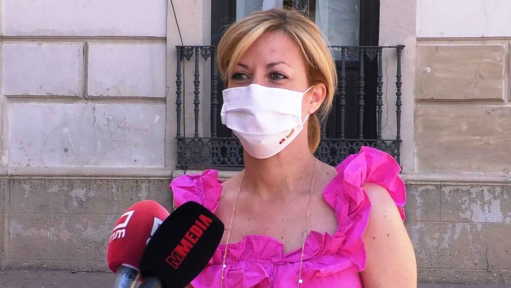 Ana Isabel Abengózar, portavoz del PSOE en las Cortes de Castilla-La Mancha
