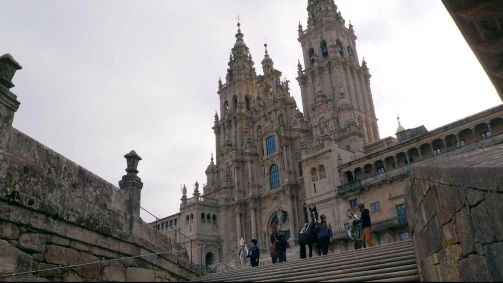 Imagen del programa de ‘Viajeros Cuatro’ sobre el Camino de Santiago