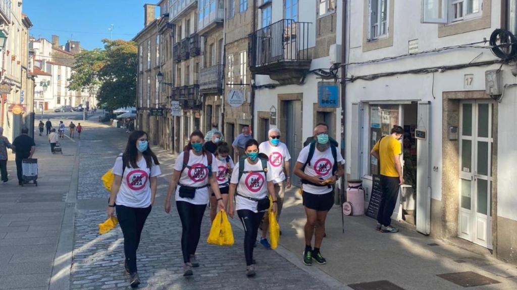 Voluntarios del programa ‘El Camino al revés’